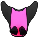 Integrierte Meerjungfrauenflosse Bequeme weiche verstellbare Schwimmflosse Geeignet zum Schwimmen Tauchen für Wassersport (Rosa)