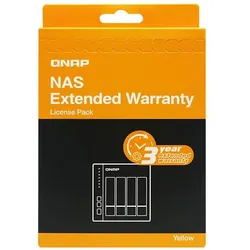 QNAP Extended Warranty Yellow Label - Serviceerweiterung - Arbeitszeit und Ersatzteile - 3 Jahre