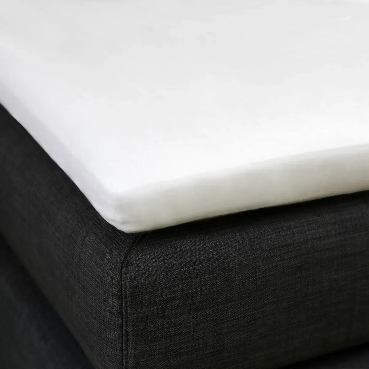 Formesse Split-Topper Spannbetttuch Bella Gracia La Piccola Duo 2 180x200 cm | weiss - weiß