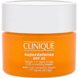 Clinique Superdefense SPF 25 Fatigue + 1st Signs of Age Multi-Correcting Cream combination oily to oily skin 30 ml