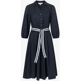 More & More Hemdblusenkleid Blau 46