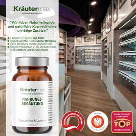 kräutermax – naturheilmittel seit 1890 Lutein plus Zeaxanthin Kapseln 60 St.