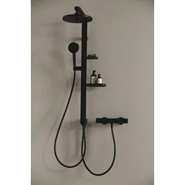 Ideal Standard Ceratherm Alu+ Brausethermostat Aufputz Silk Black DN 15
