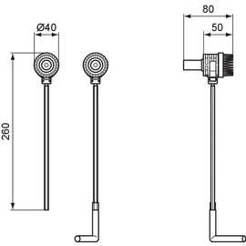 Ideal Standard Befestigungssatz f. unsichtbare Befestigung, TT0299327,