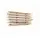 Bora Kragarmregal Holz 6 Etagen Orange/Grau