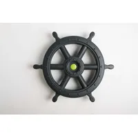 Dice Piratenlenkrad/Steuerrad XXL Anthrazit/Grün