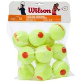 Wilson Starter Orange Tball Tennisbälle (12 Stück)