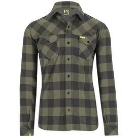 Karpos Martorel Langarmhemd Four Leaf / Woodland Gray S