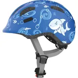 ABUS Fahrradhelm Kinder Kids Pro Größe M blue sharky