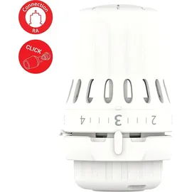 Danfoss React RA Click Thermostatkopf flüssigkeitgefüllt 8 bis 28°C