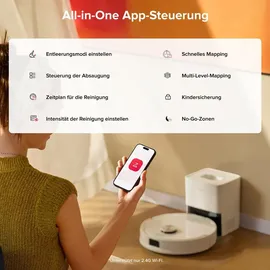 Roborock Q10 S5+ Weiß