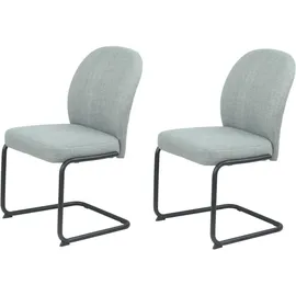 Hela Freischwinger KAREN Polyester grün 2er Set