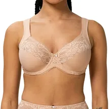 Triumph Modern Lace+Cotton Bügel-BH Beige 90D