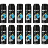 Axe Alaska Deo 12x 150ml Deospray Deodorant Bodyspray ohne Aluminium Herren Männer Men