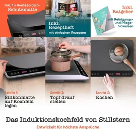STILLSTERN Doppel-Induktionskochplatte 3600 W