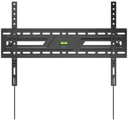 mounting kit - heavy-duty - for curved / flat panel - tilt up to 75 kg - black - Max 75 kg - recommended for 86