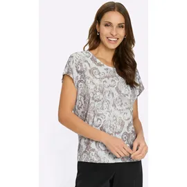 Lady WITT WEIDEN Print-Shirt in ecru-sesam-bedruckt | Gr.: 38