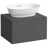 Laufen The New Classic Waschtischunterschrank, 1 Schublade, für Waschtisch-Schale, Verkehrsgrau
