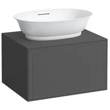Laufen The New Classic Waschtischunterschrank, 1 Schublade, für Waschtisch-Schale, Verkehrsgrau