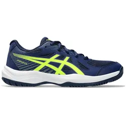 Kinder Badmintonschuhe - ASICS Upcourt 6 GS, EINHEITSFARBE, 35