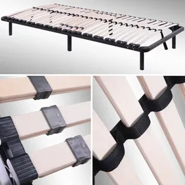 i-flair Futonbett 100 x 200 cm Schwarz