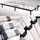i-flair Futonbett 100 x 200 cm Schwarz