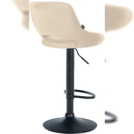 CLP 2er Set Barhocker Milet Kunstleder I Drehbarer Barstuhl Mit Fußstütze Und Rückenlehne