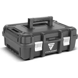 STAHLWERK Werkzeugtrolley Kunststoff/Metall schwarz 3 Teile