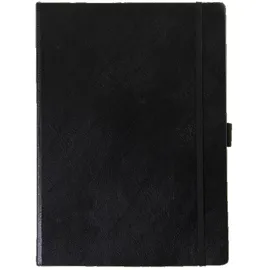 Westcott Notizbuch A5 kariert Schwarz