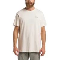 Jack Wolfskin Essential Kurzarm-t-shirt - Cotton White - L