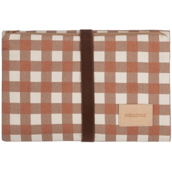 Nobodinoz - Hyde Park Wickelunterlage, terracotta checks