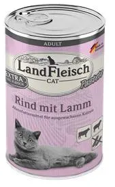 Landfleisch Cat Adult Pastete Rind & Lamm - 6x400g