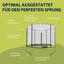 Hudora Fabulous 300V inkl. Sicherheitsnetz grün