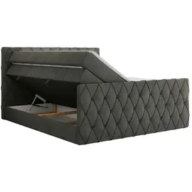 MKS Miren King Duo 180 x 200 cm H4 Dunkelgrau