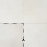 ceramicvision Urban Outdoor Sand 40x40x2 cm Terrassenplatte Schnittmuster Matt Eben Naturale