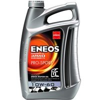 ENEOS Motoröl 10W60 “PRO SPORT” 4L - Motorenöl für Auto - Vollsynthetisch Motor Öl Für Hochleistungsmotoren in Sportwagen - Weniger Kraftstoffverbrauch