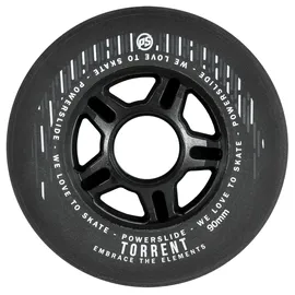 Powerslide Torrent Rain, 90 mm/84 A, Schwarz, 4 Stück