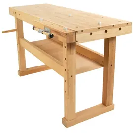 Rikta Hobelbank Holz 140 x 50 cm braun