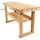 Rikta Hobelbank Holz 140 x 50 cm braun