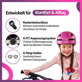 KED POP 52-56 cm Kinder pink 2023