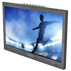 XORO PTL 1015 V2 10,1“ (25.6 cm) Tragbarer Fernseher integriertem DVB-T2 Tuner