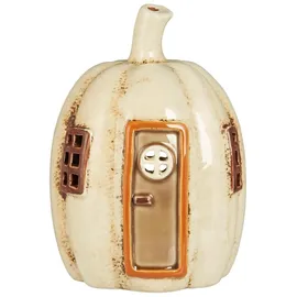 ib laursen Teelichthaus kürbisförmig in beige | Gr.: onesize