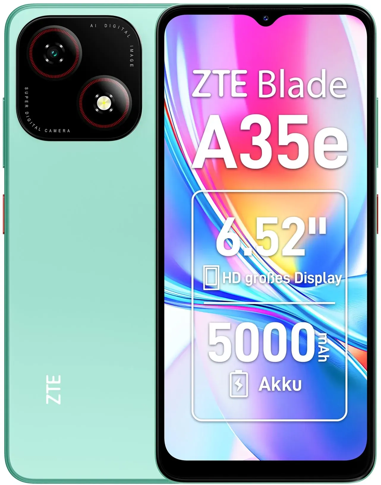 ZTE Blade A35e - 4G Smartphone - Dual-SIM - RAM 2 GB / Interner Speicher 64 GB