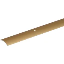 GAH Alberts Alberts Übergangsprofil, Alu Gold Elox., Lxbxs 900x30x1,6mm, mit Schraublöchern