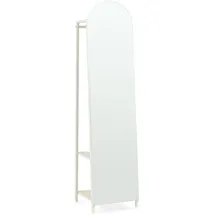 [en.casa] Garderobenspiegel 165 x 40 x 35 cm Sandfarben