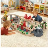 aiyaplay Holzeisenbahn Set 100 Stück