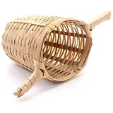 2 X teemando® Tee Sieb "Duo" Bambus, mit 2 Henkeln Ø ca. 5,5 cm = zwei Stück