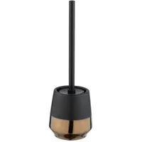 Wenko WC-Garnitur Brandol Schwarz 1 Stk.