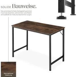 Tectake Schreibtisch Jenkins 75,5 cm x 0 cm