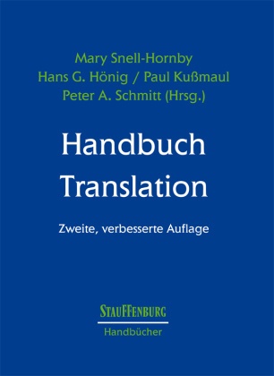 Handbuch Translation / Handbuch Translation - Hans G Hönig  Peter A Schmitt  Paul Kußmaul  Kartoniert (TB)